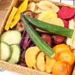 Mixed dried fruits and vegetables children snacks vacuum fried vegetable chips