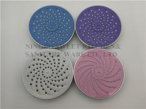 Wholesale ABS plastic material round spray painting shower head top shower rain shower colorful from china suppliers