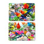 Animal 3D Lenticular Plastic Placemat For Promotion 28 * 38cm