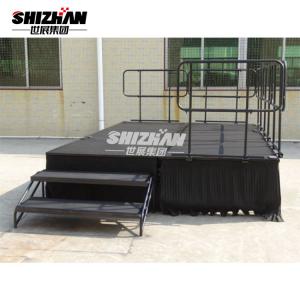 Wholesale Custom Aluminum Manufacture Professional Outdoor Platform Cheap Aluminum Portable Stage For Sale from china suppliers