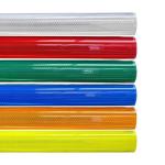 Self Adhesive Diamond Grade Film Printable Reflective Sheeting For Road Signs