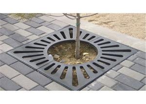 Wholesale Anti Frozen Cast Iron Tree Grates EN124 D400 Protect Steel Tree Grates from china suppliers
