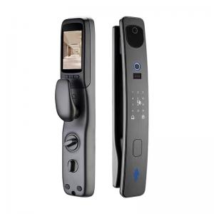 Wholesale Live Video Intercom Fingerprint Door Lock Keyless Bluetooth Wifi Biometric Digital For Business from china suppliers