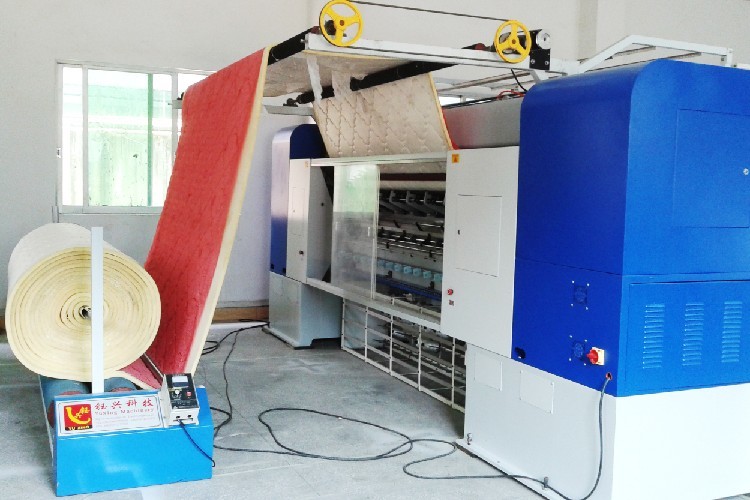 Speed Adjustable 250CM Home Textile Rolling Machine
