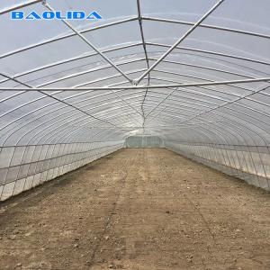 Wholesale 200 Micron Greenhouse Plastic / Pep Film Single Span Solar Tunnel Plastic Greenhouse from china suppliers