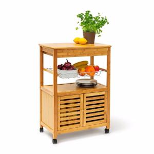 Wholesale Bamboo Wooden Shoe Rack Cabinet No Wall Mount Non - Flammable With Wheels from china suppliers