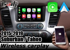 China Chevrolet Tahoe Suburban wireless carplay interface box with androif auto youtube play Lsailt Navihome GMC Yukon on sale
