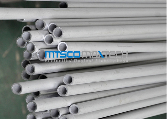 ASTM A249 TP304 / S30400 ERW Straight welded steel pipe For Heat Exchanger