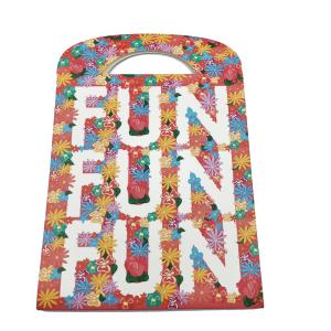 Wholesale C1S Kraft Branded Paper Bags With Handles PB05 EPS Luxury Shopping from china suppliers