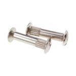 M5 Metal Binding Post Screws Truss Head Slot Cross Fastener 18 HRC