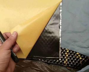Wholesale Shock Absorption Sound-Proof Damping Sheet Deadener Tape from china suppliers