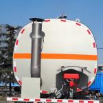 3 Axle Steel 42000L Water Tank Trailer Truck