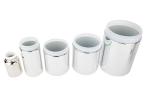 Customized Sports Nutrition Packaging Food Grade Plastic Material Silver