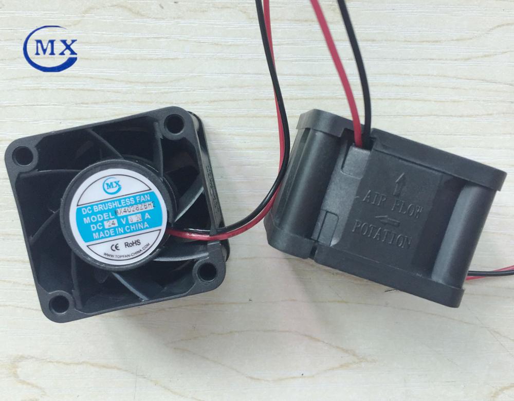 24V dc 40mm small cooling fan thickness of 28mm for home medical car air conditioning