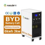 6kwh Lithium ion Battery portable power station 6KWH Lifepo4 Hybrid Inverter 3kw