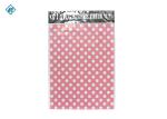 2.5 mil 10x13inch Pink Polka Dot Poly Mailers Mailing Bags with Adheisve
