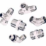 Hydraulic Hose Fitting Adapter for Medium Carbon Steel 90 45 Degree Elbow