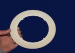 99% Alumina Ceramic Parts Rings , Round Ceramic Heater Ceramic Ring Heater