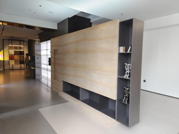 Quality L Shaped Multifunctional Aluminum Display Shelf For TV Storage Cabinet for sale