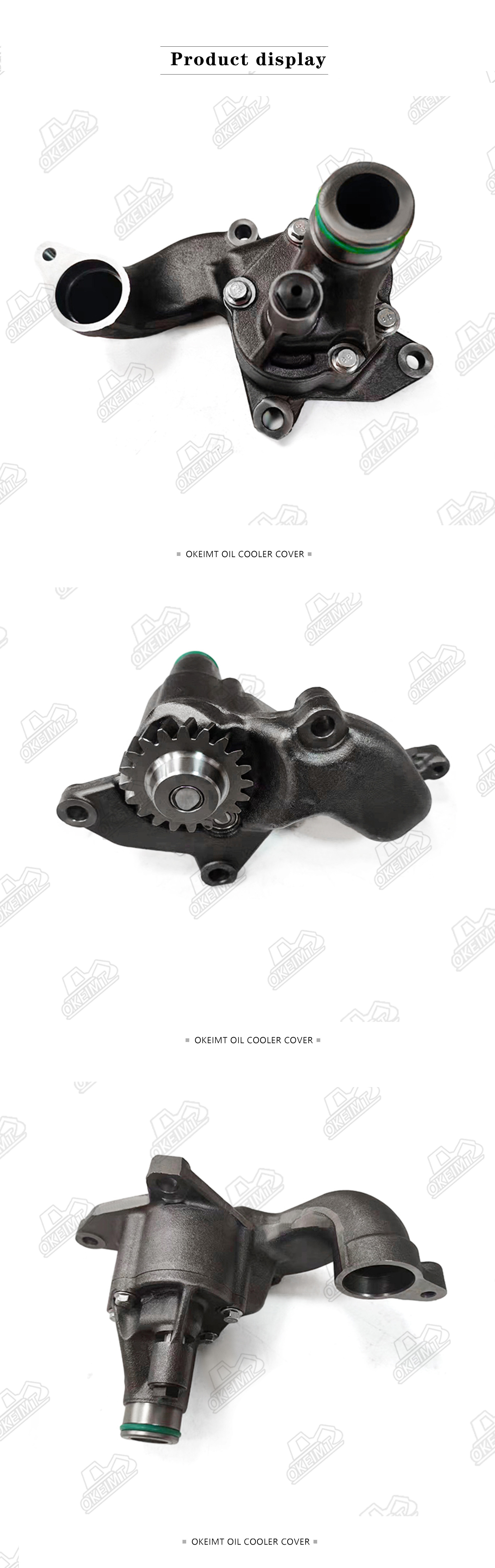 OIL PUMP 6218-51-2002 6218512002 Compatible With Komatsu Engine 6D140E