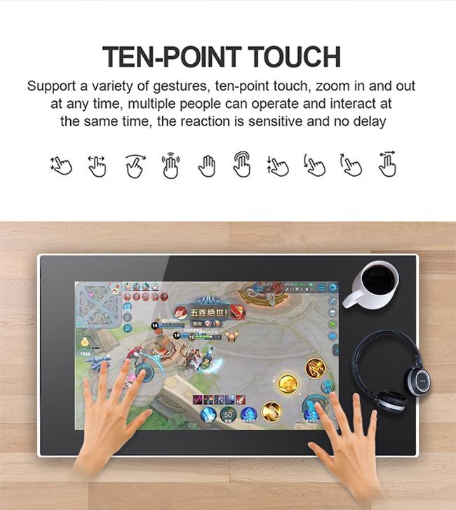 Multi Points Touch Screen Table Price Smart Touch Screen Windows System Lcd Tv Table Digital Kiosk