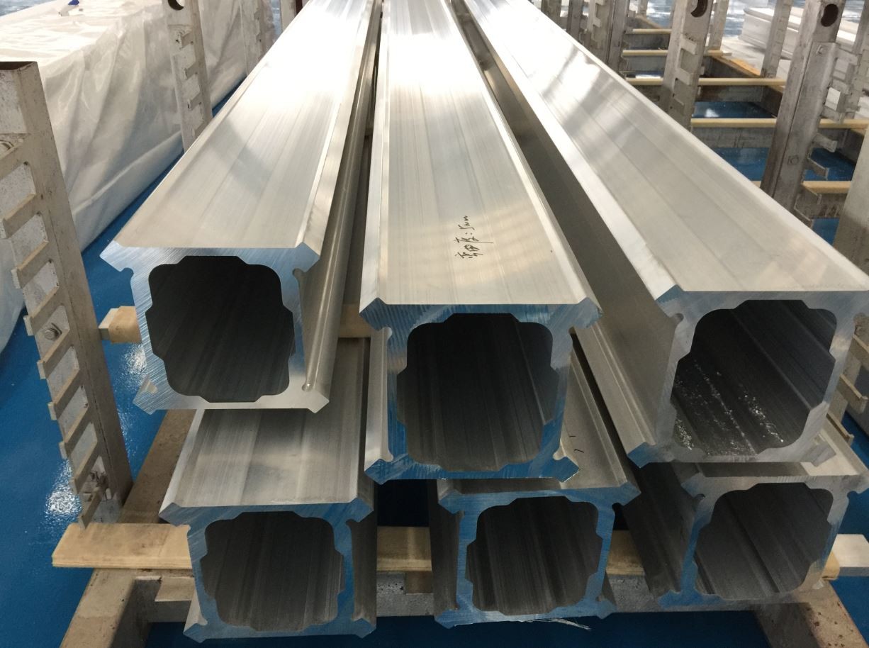 11M Feed Beam Aluminium Extruded Profiles For Tunnel Drilling