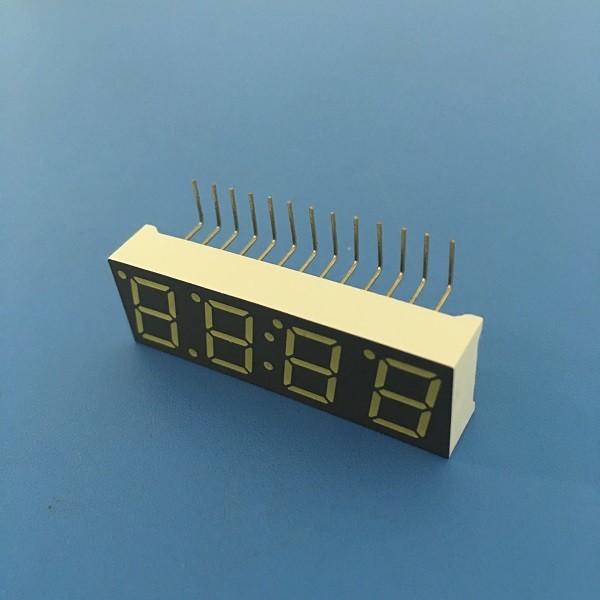 0.39" Common Cathode 4 Digit Seven Segment Led Display Set - Top Boxes Applied
