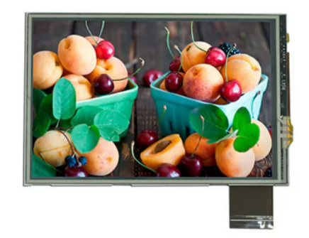 3.5 Inch High Brightness TFT LCD Screen with Resistive Touchscreen and 16/18/24 Bit RGB Interface