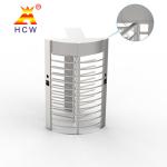 Revolving Full Height Turnstile Gate RFID 2D Readers For Pedestrian