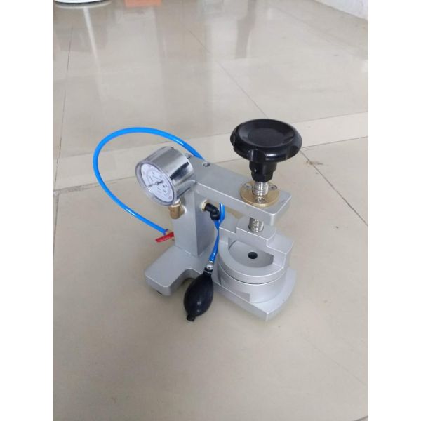 Water permeability tester close-up view