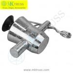 Aluminum Half Spigot with Pin Clip Enhance Your 290mm Alu Stage Lighting Truss