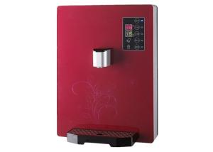 Wholesale Plastic Case Wall Mounted Instant Hot Water Dispenser Red Color Touch Screen from china suppliers