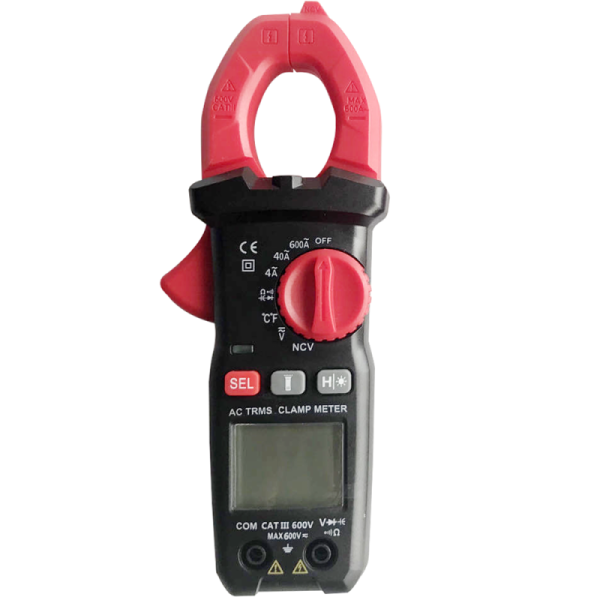 6000 Counts Digital Clamp Multimeter Auto Ranging Multimeter With AC DC Voltage