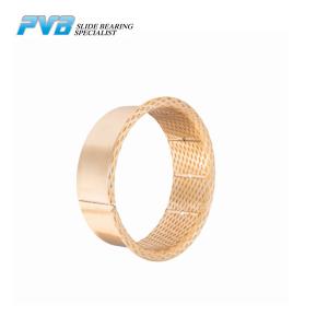 Wholesale 477538 Wrapped Bronze Bearing Flange CuSn8P Bushings oil grease Lubrication Pocket from china suppliers