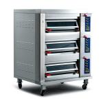 Electric Pizza Baking Oven 3 Deck 6 Trays 380V 50Hz 19.8KW