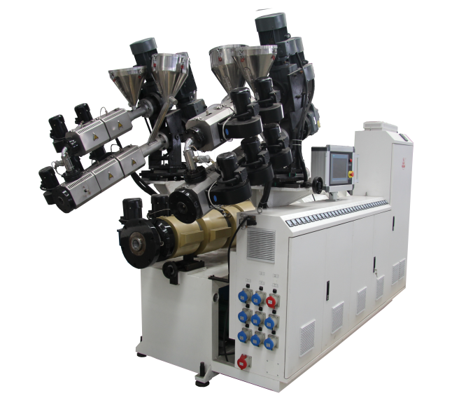Twin Screw Type Co-rotating Conical Twin-screw WPC Extrusion Line for Durable Profiles