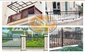 Wholesale Lightweight Aluminum Estate Gates Weatherproof Corrosion Resistant Finish from china suppliers