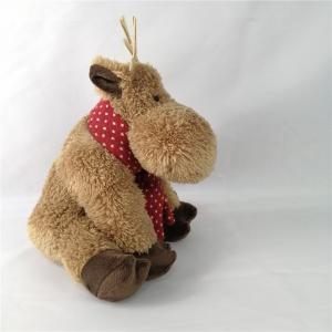 Wholesale Huggable Animal Toys Deer Christmas Cuddly Toy Christmas Deer from china suppliers
