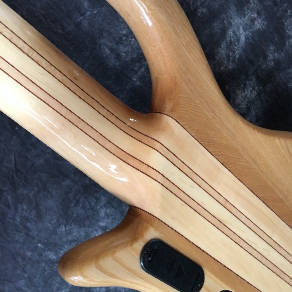 2017 hot 6 string bass guitar.OEM retail new 6 strings electric bass guitar EMS free shipping