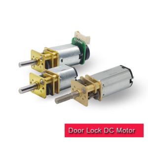 Wholesale 12mm Door Lock Motor Metal Spur Gearbox N10 N20 N30 Dc Motor With Encoder from china suppliers