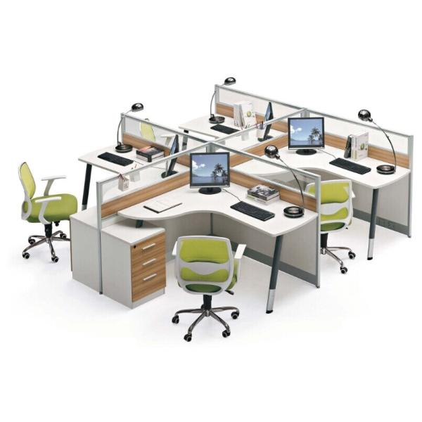 modern 4 seat office partition workstation,office cubicle,#JO-7002