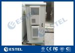 Custom Galvanized Steel Outdoor Power Enclosure Equipment Rack Cabinet