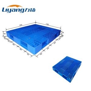 Wholesale Euro HDPE Plastic Pallets Double Faced Pallet 1300 X 1100 CE SGS from china suppliers