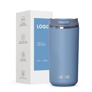 Wholesale Keep Warm Portable Water Cup BPA Free Leak Proof Custom Isolierte Kaffeetasse Travel Thermal Edelstahl Vakuum Wieder Verwendbare Kaffeetasse from china suppliers