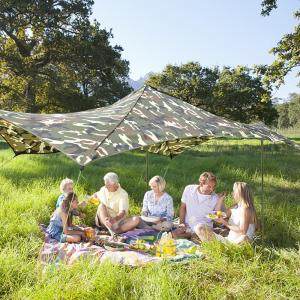 China 4 Persons Windproof 210T Polyester Camping Sun Shelter on sale