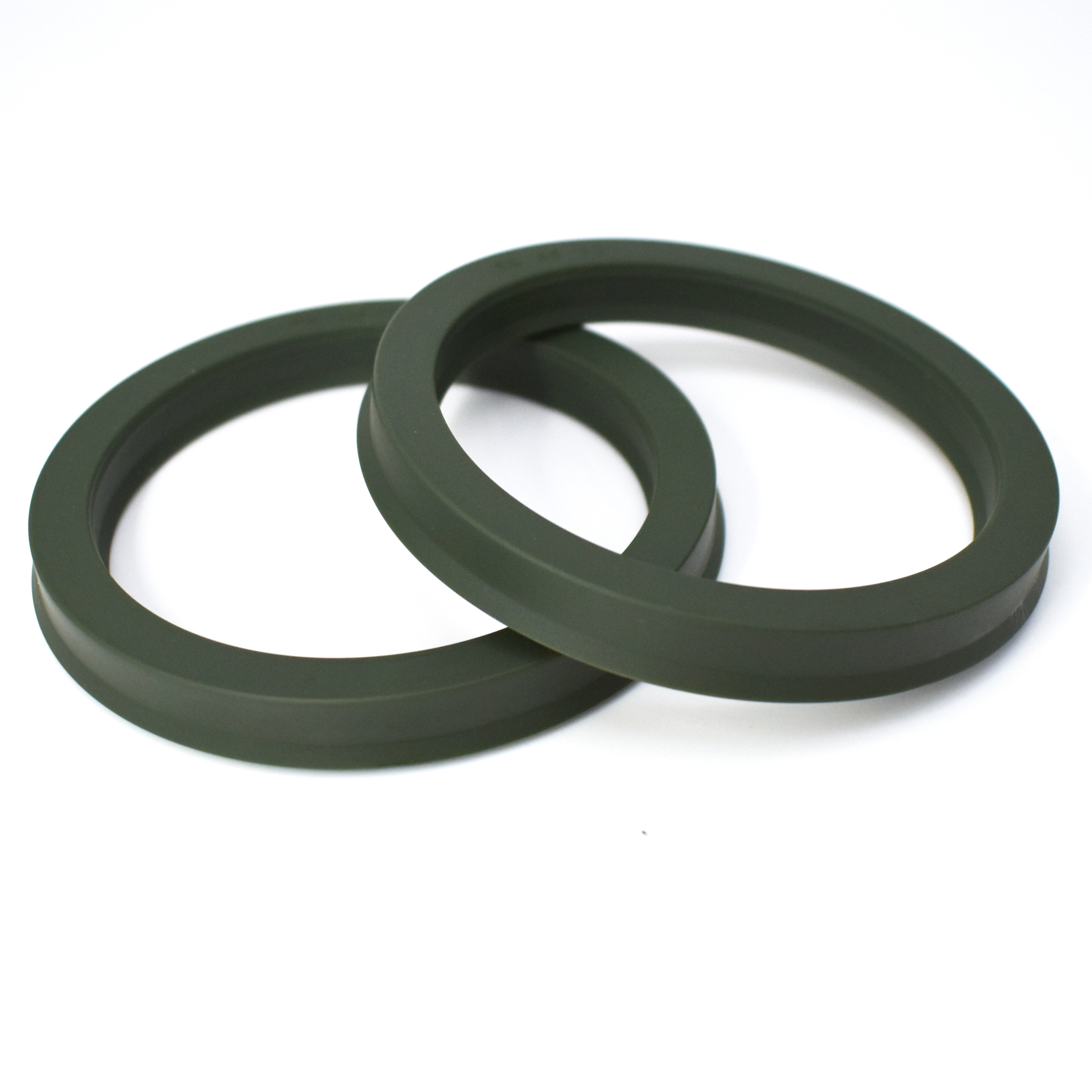 PU Hydraulic Rod Seals Piston Seal Ring 118MM X 133MM X 9MM Green X Ring