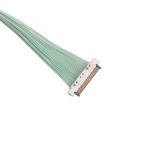 0.4mm pitch Custom Coax Cable Assembly KEL USL20-30S UL94V 0 material