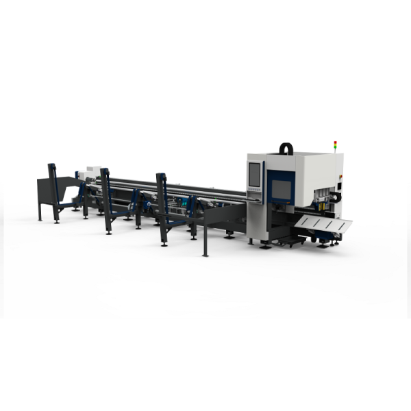 QH-GZ Zero-tailing Laser Tube Cutting Machine Beveling Cutting Fully-automatic Loading