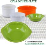 Eco-friendly freshness preservation, waterproof food containers, PLA dinner