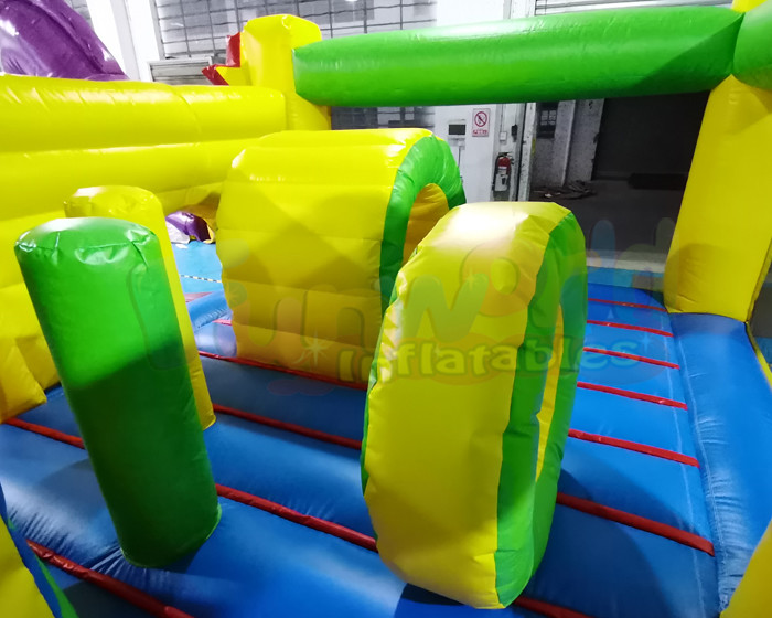 Unicorn Jumping Castle Inflatable Bouncer Slide For Festival Activity
